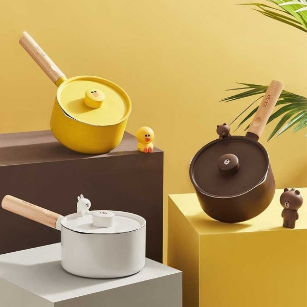Mini Cartoon Non-Stick Cooking Pots - Image 0