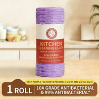Anti-Bacterial Reusable Kitchen Cleaning Cloth Roll - Image 3