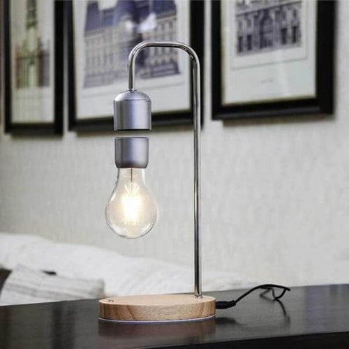 Magnetic Levitating Wireless Bulb Desk Lamp - Image 0