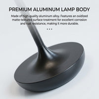 Oval Glow Glass LED Table Lamp - Image 7