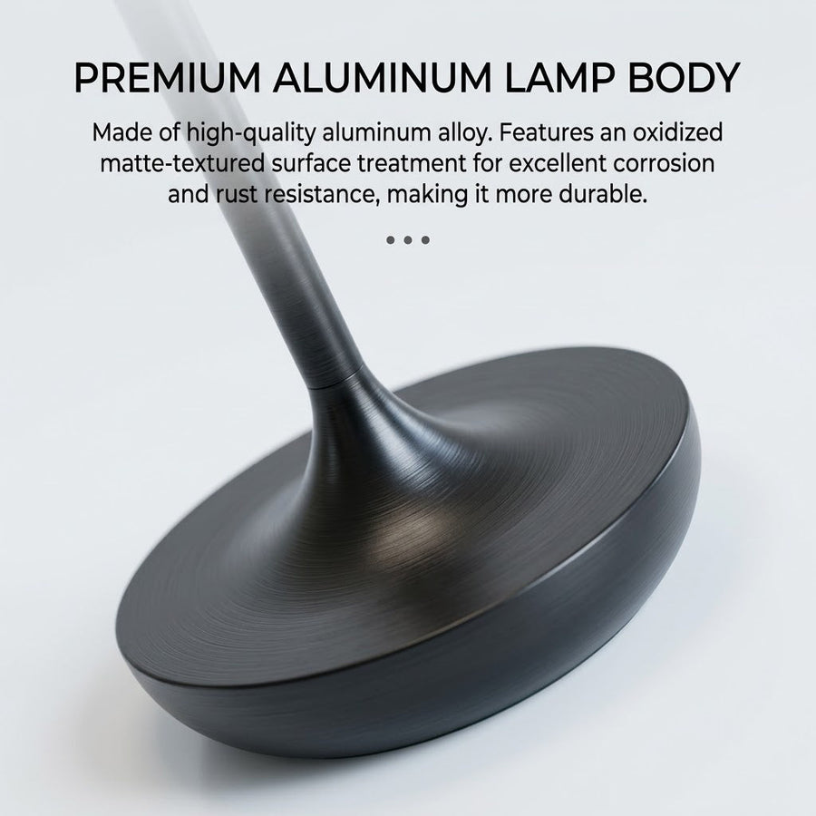 Oval Glow Glass LED Table Lamp - Image 7