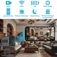 Wide Angle Wireless Mini Security Camera - Image 4