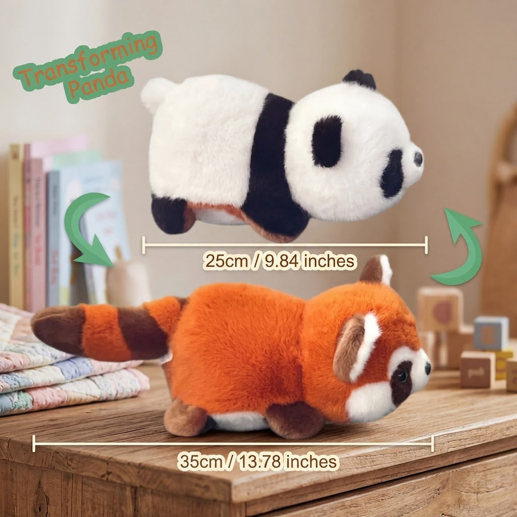Panda Flip Reversible Plush Toy - Image 2