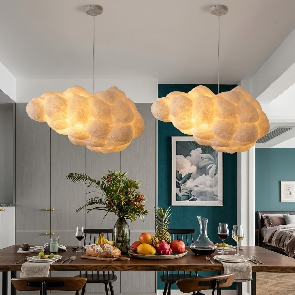 Fluffy Cloud Pendant LED Lamp - Image 6