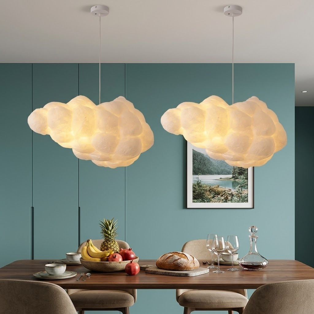 Fluffy Cloud Pendant LED Lamp - Image 5