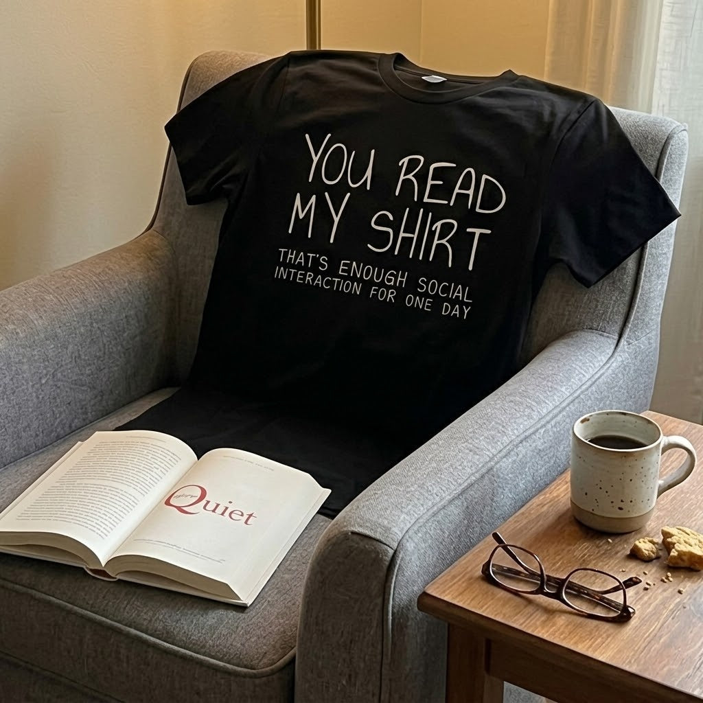 That's Enough Social Interaction For One Day T-Shirt - Image 2