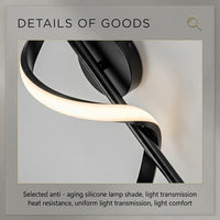Spiral Minimal Ambient LED Wall Lamp - Image 6