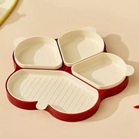 Flower-Shaped Divided Food Tray - Image 4