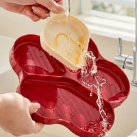 Flower-Shaped Divided Food Tray - Image 2