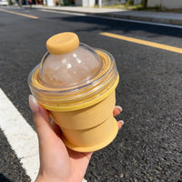 RoundRoll Foldable Silicone Ice Ball Drink Cup - Image 0