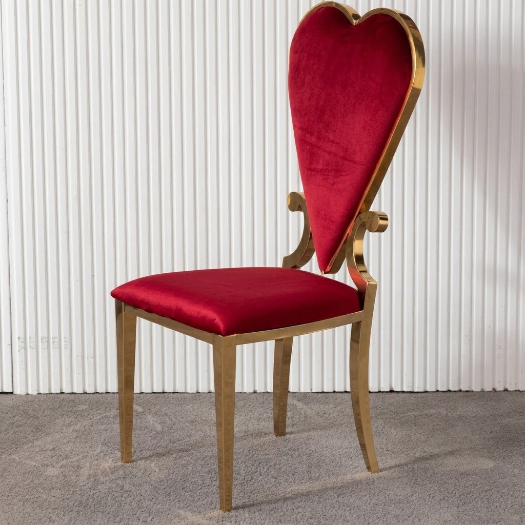 Luxury Stainless Steel Game Cards Dining Chair - Image 13