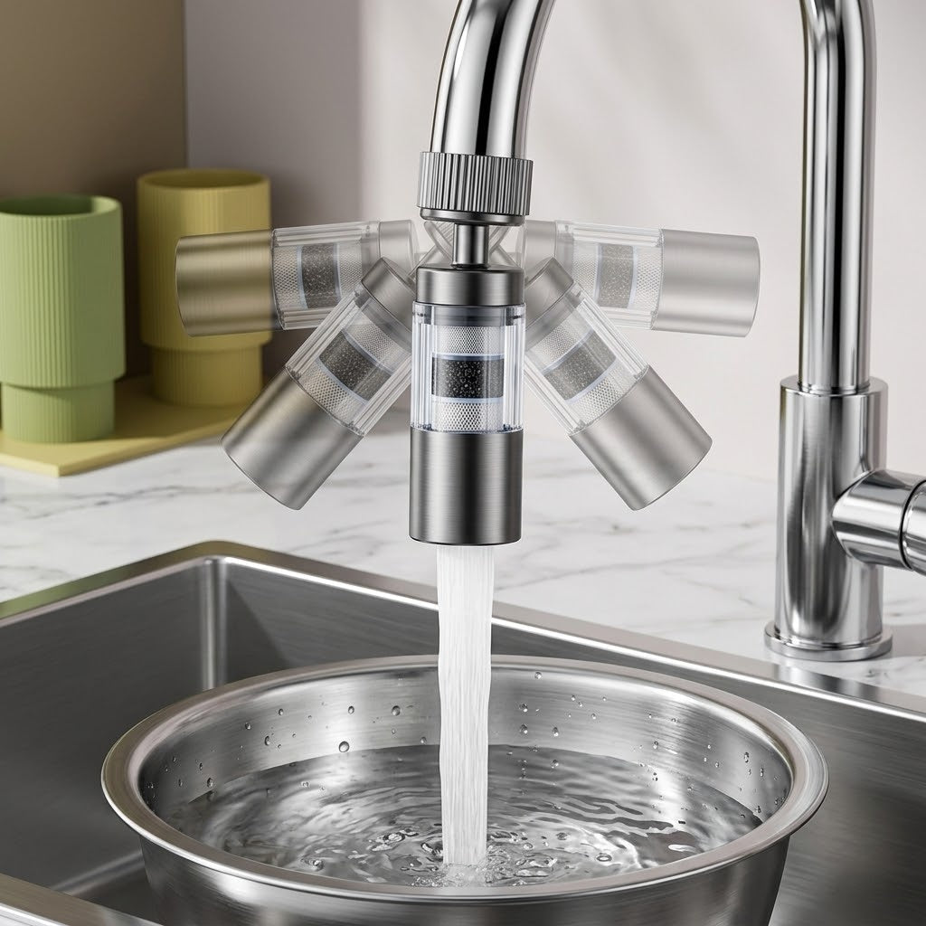 Multi-Angle Swivel Faucet Filter Adapter - Image 8