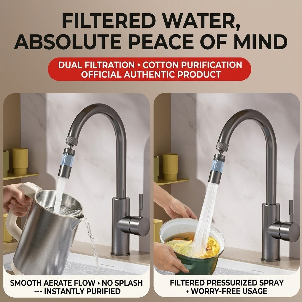Multi-Angle Swivel Faucet Filter Adapter - Image 6