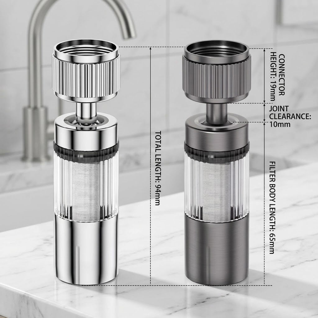 Multi-Angle Swivel Faucet Filter Adapter - Image 4