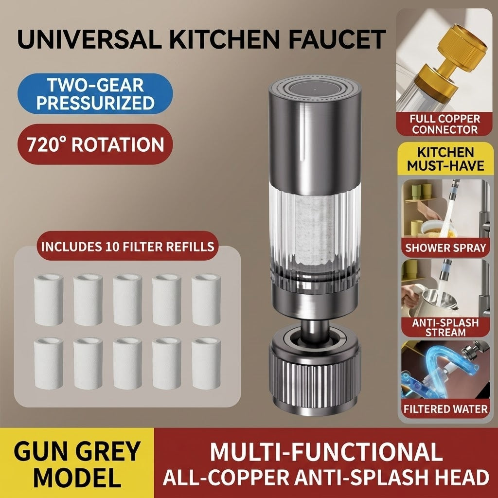 Multi-Angle Swivel Faucet Filter Adapter - Image 9