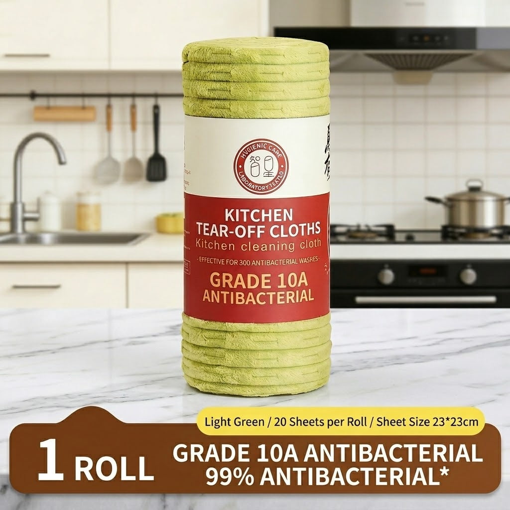 Anti-Bacterial Reusable Kitchen Cleaning Cloth Roll - Image 4