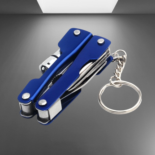 9in1 Explorers Aluminum Keychain Multitool - Image 0