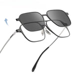 Pure Titanium Magnetic Clip-On Glasses