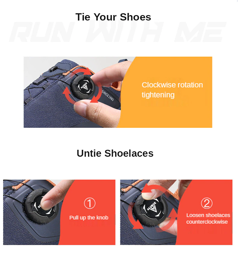 Waterproof Speed Hiker Automatic Lace Up Boots - Image 5