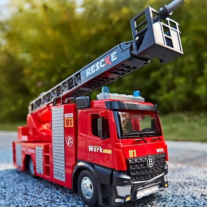 Rescue Mission Multifunctional Kids Large Fire Truck Toy - Image 0