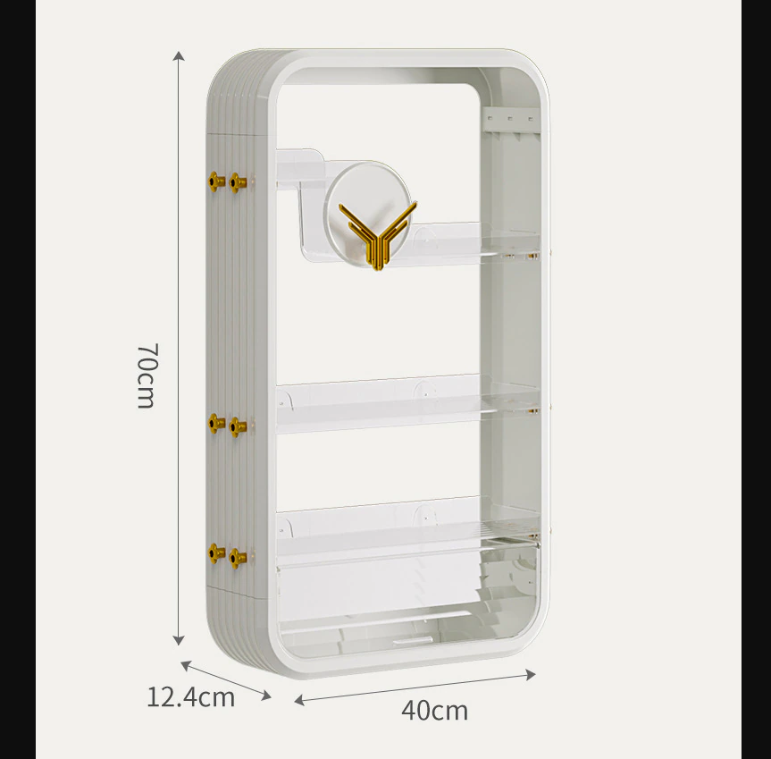 Dust Shield Waterproof Storage Bathroom Organizer - Image 9
