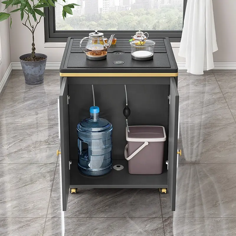 Smart Storage Modern Double-Sided Coffee Table - Image 2