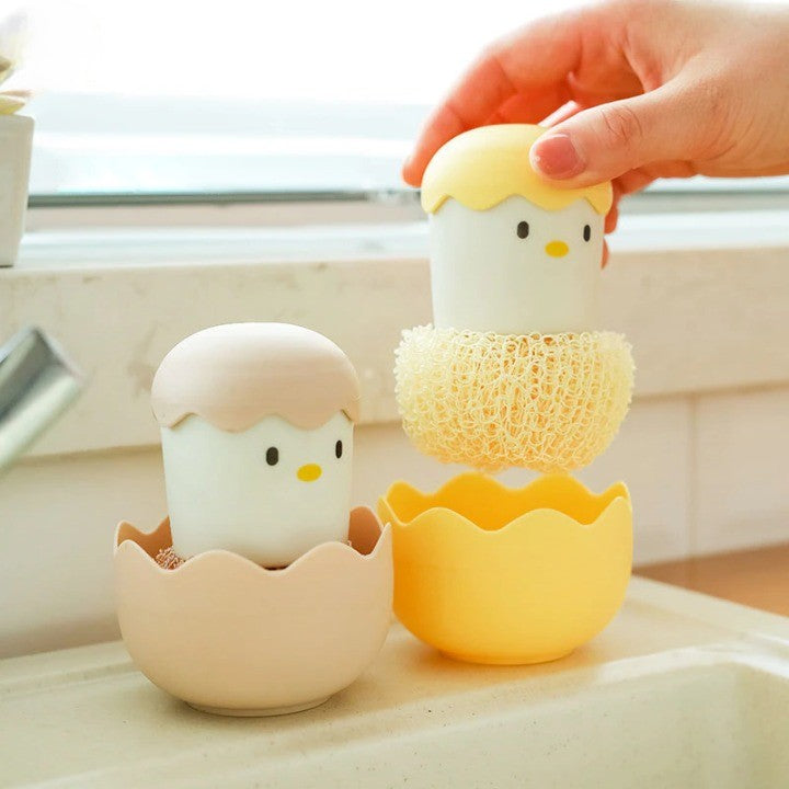 Surprise Egg Kitchen Cleaning Brush - Image 0