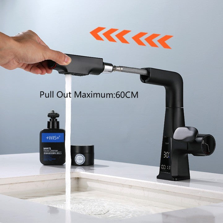 Flow Pro Rotatable Temperature Display Smart Faucet