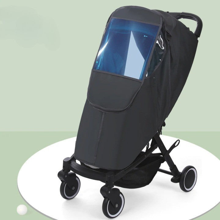Baby Anytime Windproof Stroller Cover - Image 9