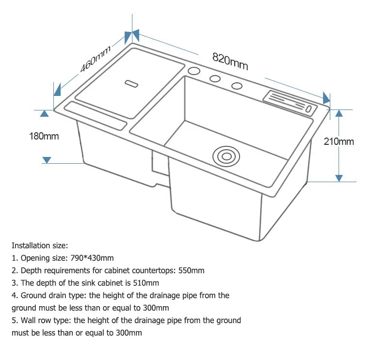 Ultra Wash with Ultrasonic Cleaning Elegant Efficient Kitchen Sink - Image 7
