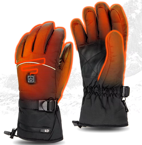 Non-Slip Waterproof Winter Heated Gloves - Image 0