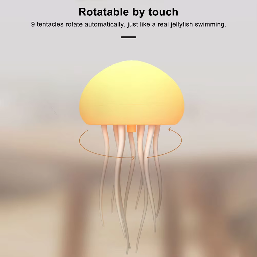 Jellyfish RGB Voice Control Pendant Night Lamp - Image 7