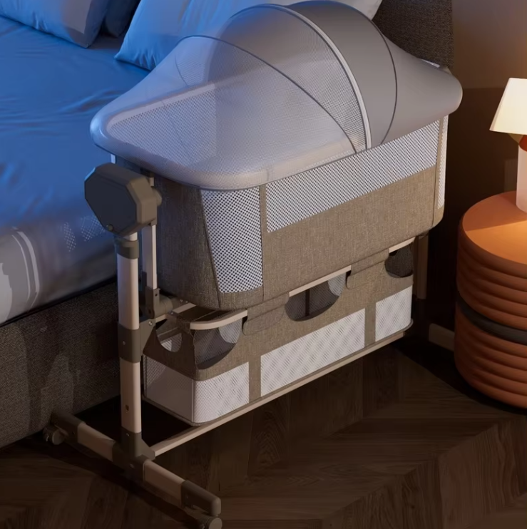 Smart Bedside Remote Control Multifunctional Baby Crib