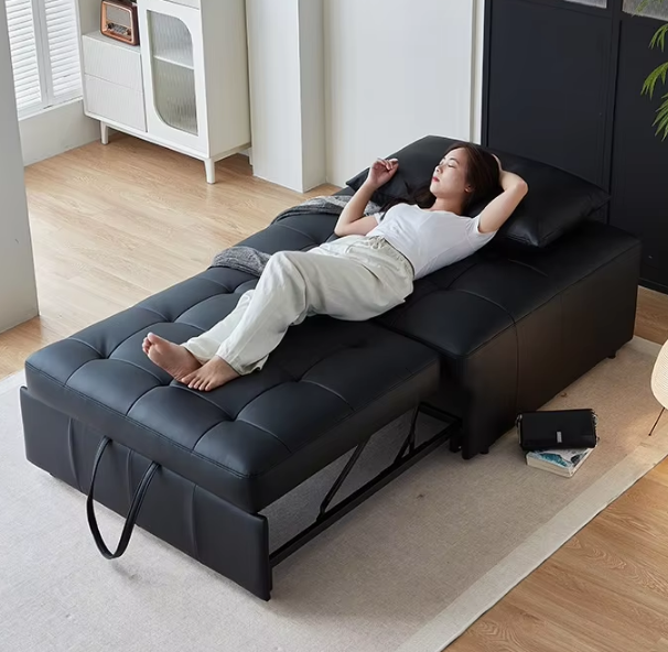 Luxury Pull-Out Leg Resting Retractable Ergonomic Sofa