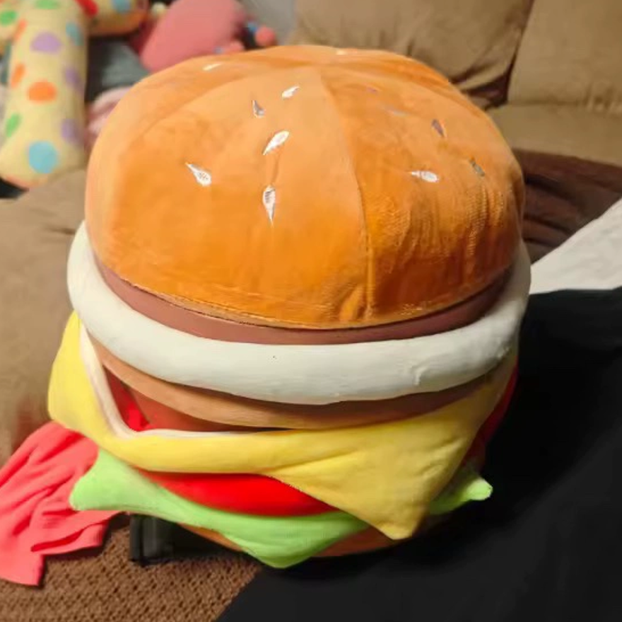 Hamburger Ottoman Space Organizer Chair - Image 6