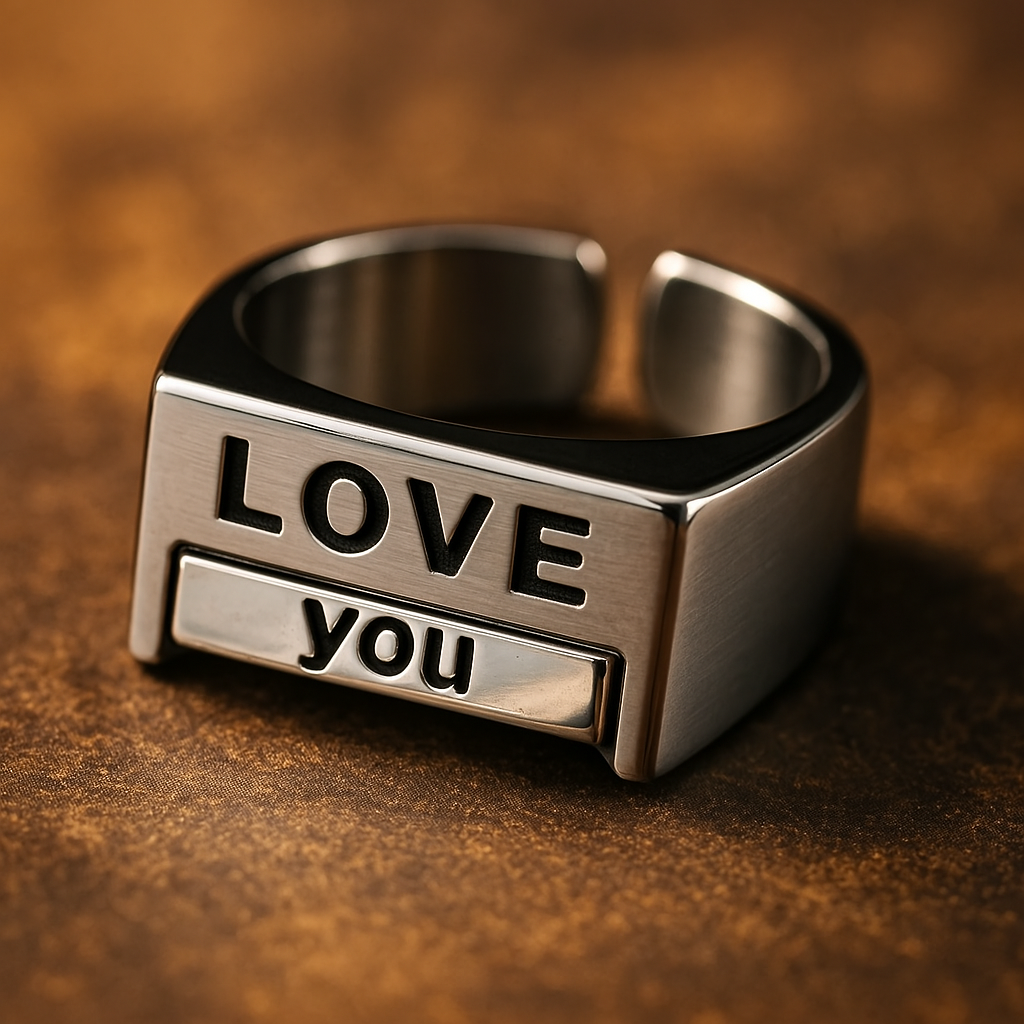F*ck You Everything Rotating Mood Control Ring - Image 0