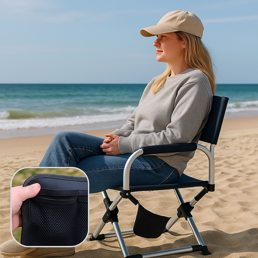 Chill & Go Lightweight Folding Outdoor Camping Chair - Image 2