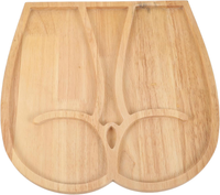 Unique Adult-Themed Party Butt Shaped Snack Tray - Image 4