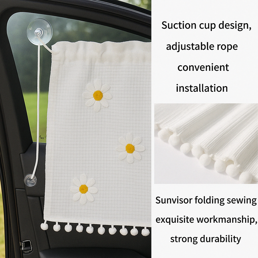Universal Fit UV Protection Car Sunshade - Image 2