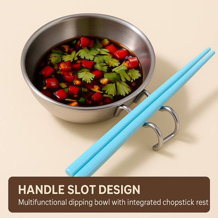 Fun Size Stainless Steel Dipping Bowl - Image 6