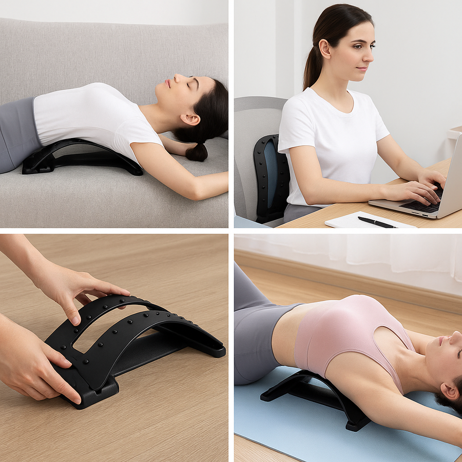 Back Massage Magic Stretcher Backbone Stretcher Pain Reliever - Image 5