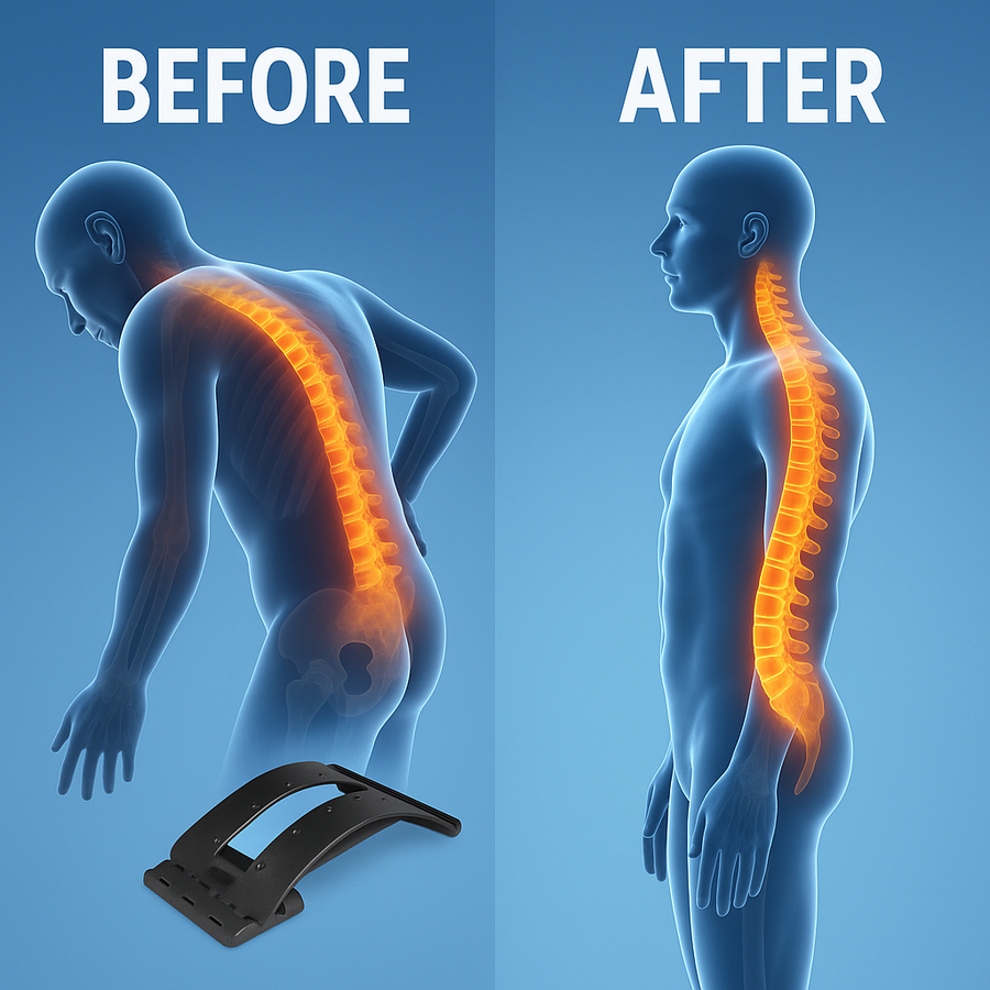 Back Massage Magic Stretcher Backbone Stretcher Pain Reliever - Image 2