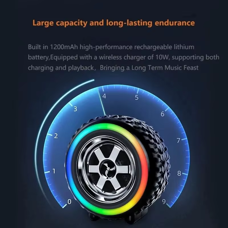 All Wheel Creative Wireless Speaker - Image 6