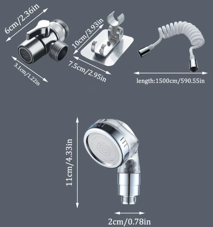 Power Stream High Pressure Multi-Purpose Sink Extension Head - Image 4