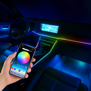 Bluetooth RGB Symphony Car Ambient Light Kit - Image 0