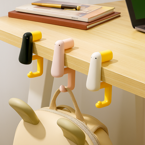 Hanging Duck Under Desk Hooks - Image 0