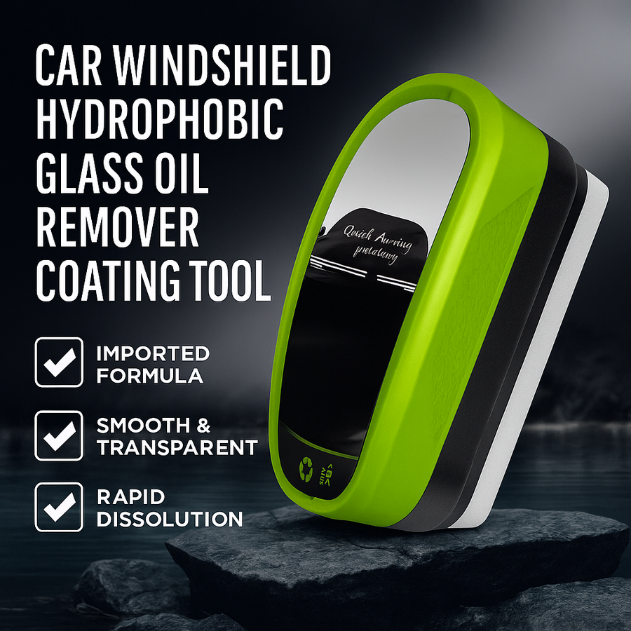 Car Windshield Hydrophobic Glass Oil Remover Coating Tool - Image 1