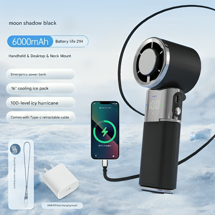 Cool Wind Smart Power Bank Fan - Image 4