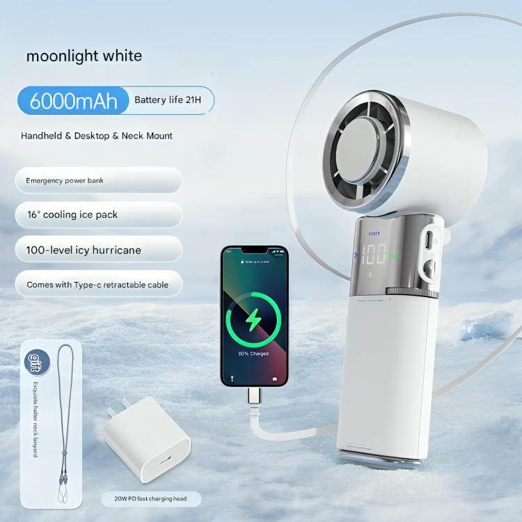 Cool Wind Smart Power Bank Fan - Image 3