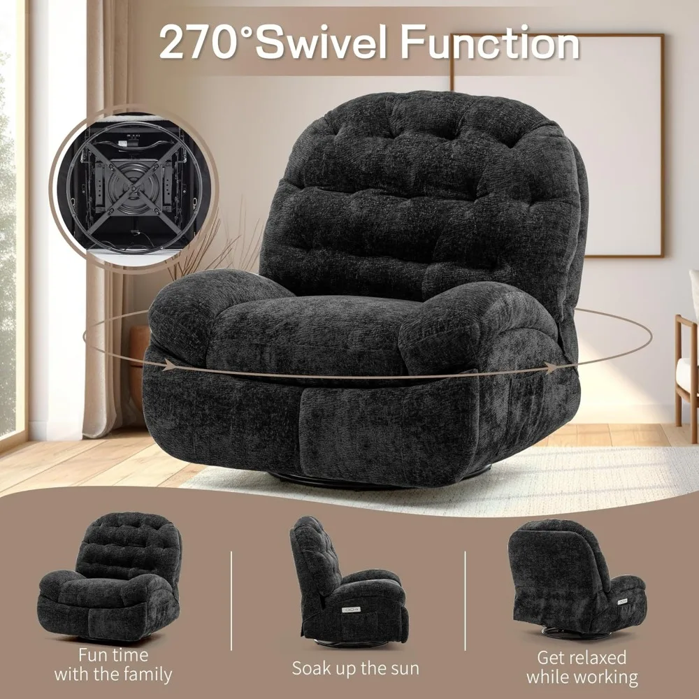 Next Level Relaxing Electric Rotating Durable Rocking Chair - Image 3